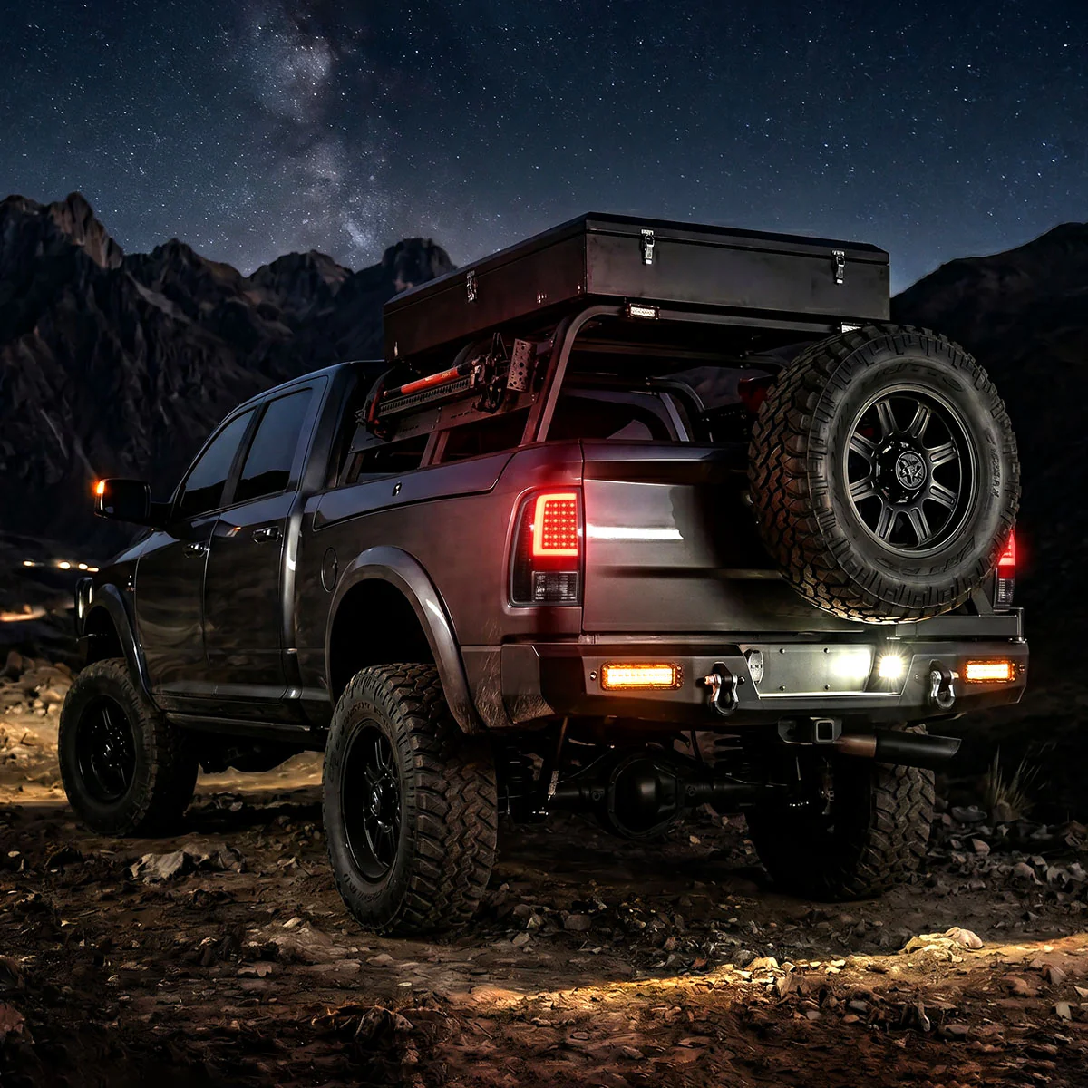 Spec-D Full LED Tail Lights Ram 1500 (09-18) 2500 3500 (10-18) C Bar or Figure 8 Style - Image 23