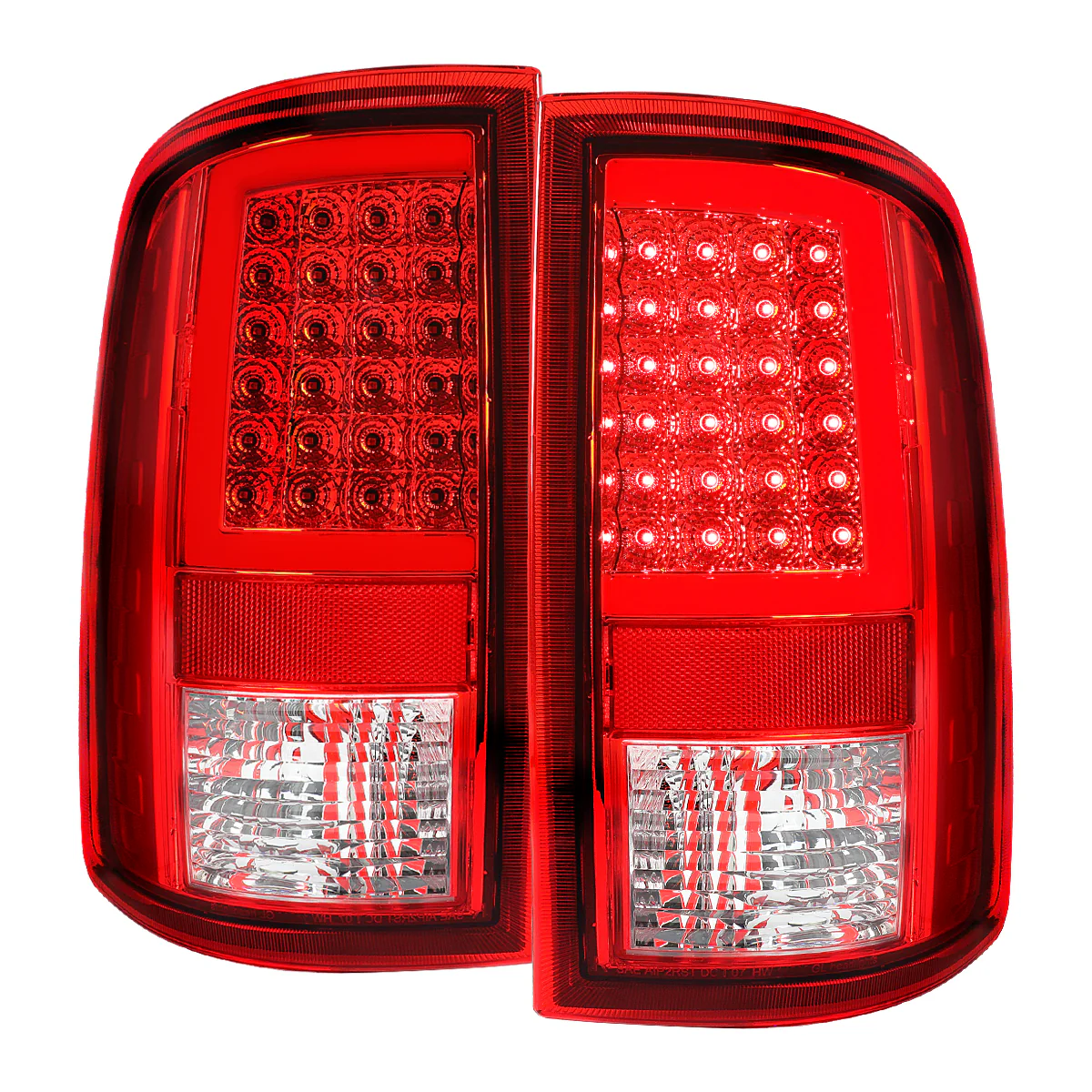 Spec-D Full LED Tail Lights Ram 1500 (09-18) 2500 3500 (10-18) C Bar or Figure 8 Style - Image 7