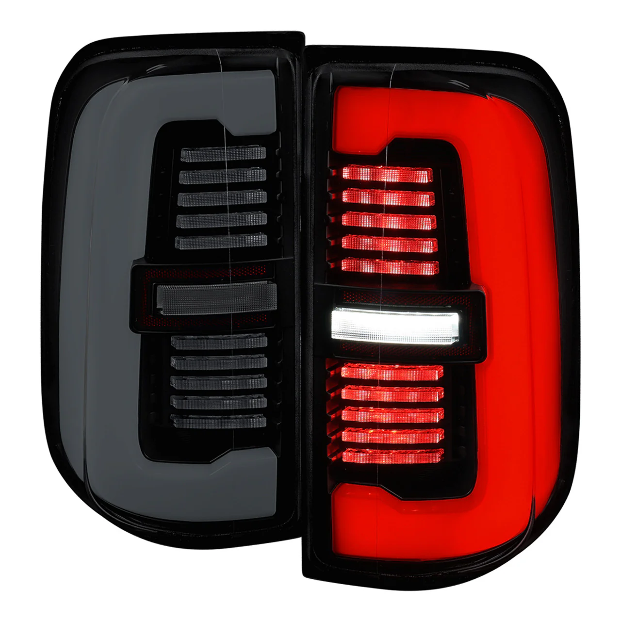 Spec-D Full LED Tail Lights Ram 1500 (2019-2024) With or Without Sequential Turn Signal - Image 24