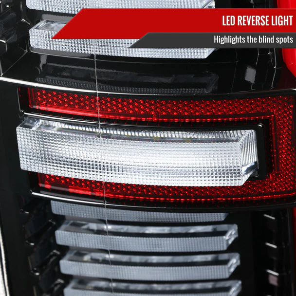 Spec-D Full LED Tail Lights Ram 1500 (2019-2024) With or Without Sequential Turn Signal - Image 29