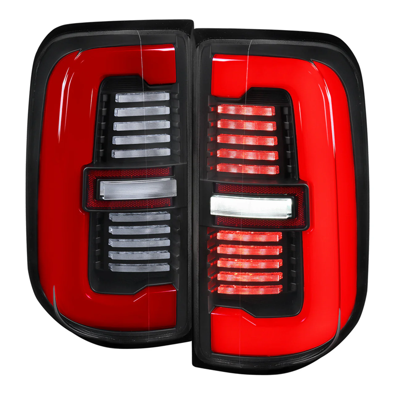 Spec-D Full LED Tail Lights Ram 1500 (2019-2024) With or Without Sequential Turn Signal - Image 55