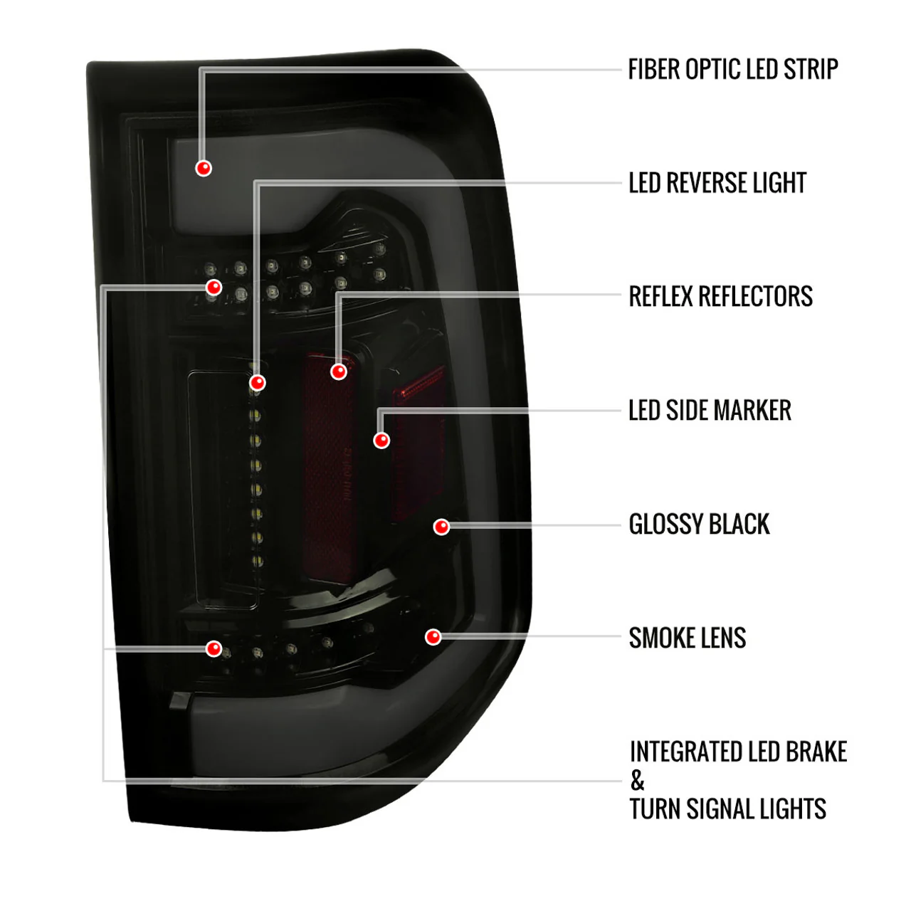 Spec-D Full LED Tail Lights Ram 1500 (2019-2024) With or Without Sequential Turn Signal - Image 76