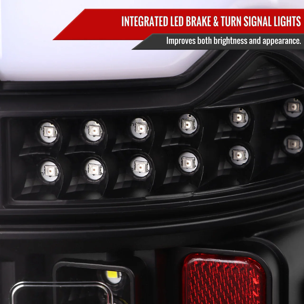 Spec-D Full LED Tail Lights Ram 1500 (2019-2024) With or Without Sequential Turn Signal - Image 9