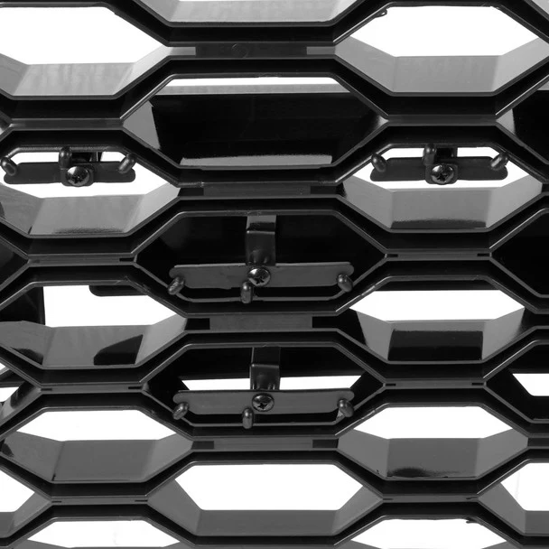 Spec-D Grill Chevy Silverado 1500 (2019–2022) Honeycomb Style - Gloss Black - Image 15