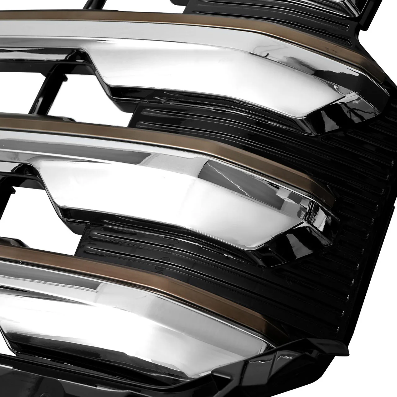 Spec-D Grill Chevy Silverado 1500 (2022-2026) High Country or Standard - Chrome or Black - Image 3