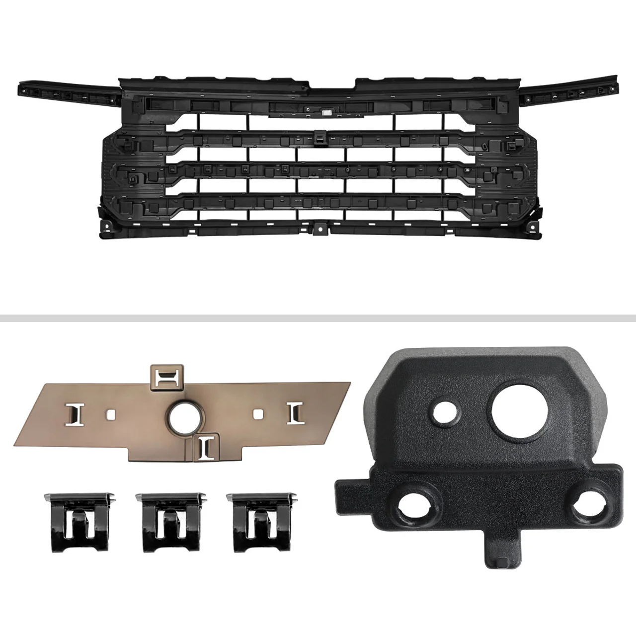 Spec-D Grill Chevy Silverado 1500 (2022-2026) High Country or Standard - Chrome or Black - Image 6
