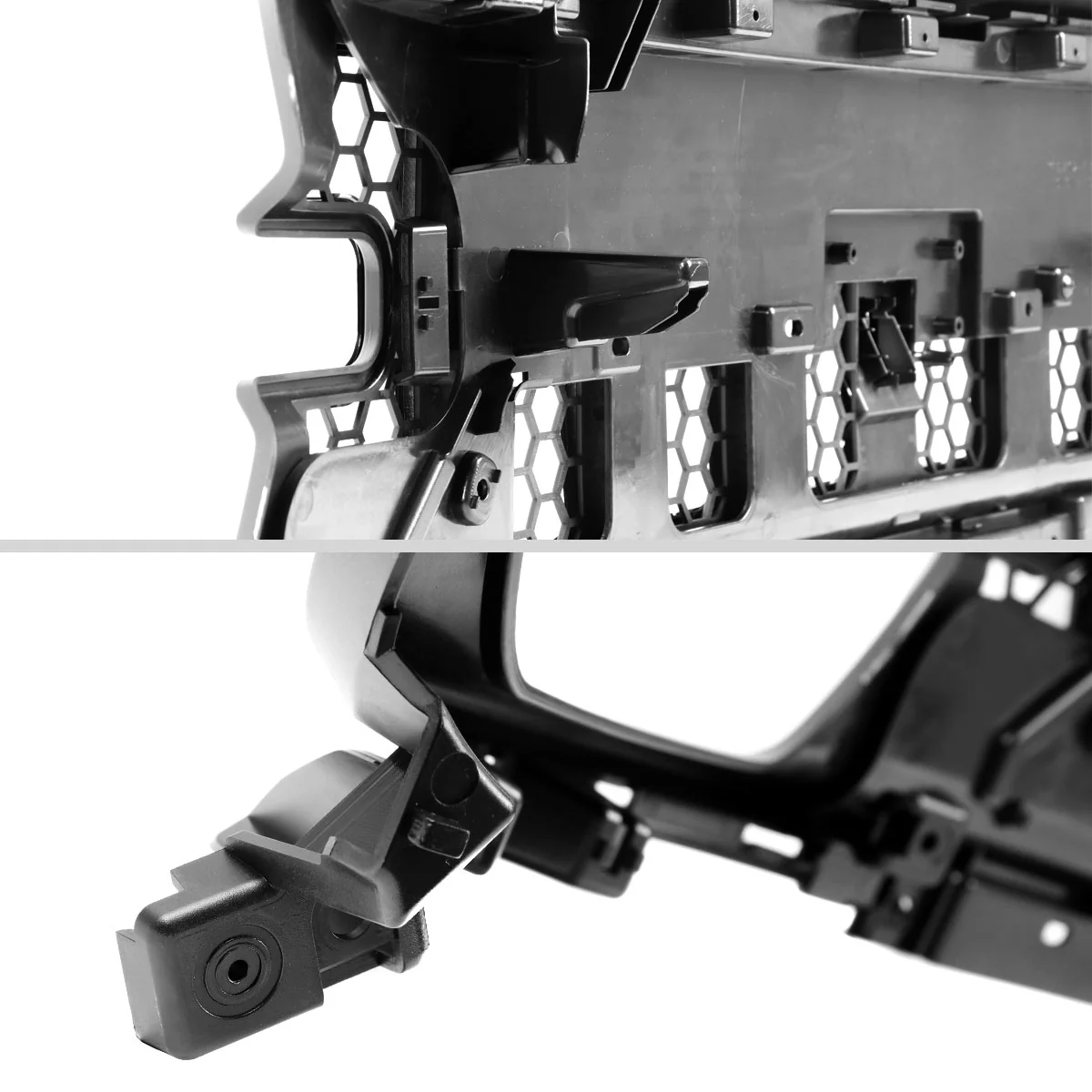 Spec-D Grill Ford Bronco Sport (2021-2023) Gloss Black or Chrome Replacement - Image 10