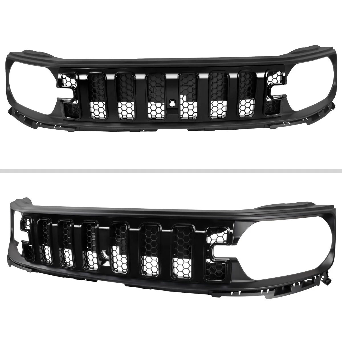 Spec-D Grill Ford Bronco Sport (2021-2023) Gloss Black or Chrome Replacement - Image 5