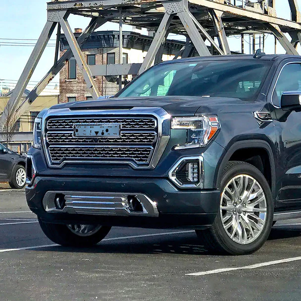Spec-D Grill GMC Sierra 1500 (2019-2021) Denali Style Mesh - Chrome or Black - Image 11