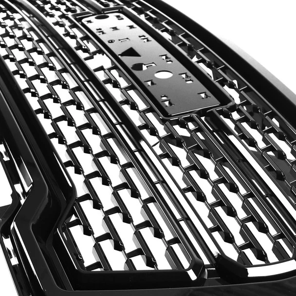 Spec-D Grill GMC Sierra 1500 (2019-2021) Denali Style Mesh - Chrome or Black - Image 15