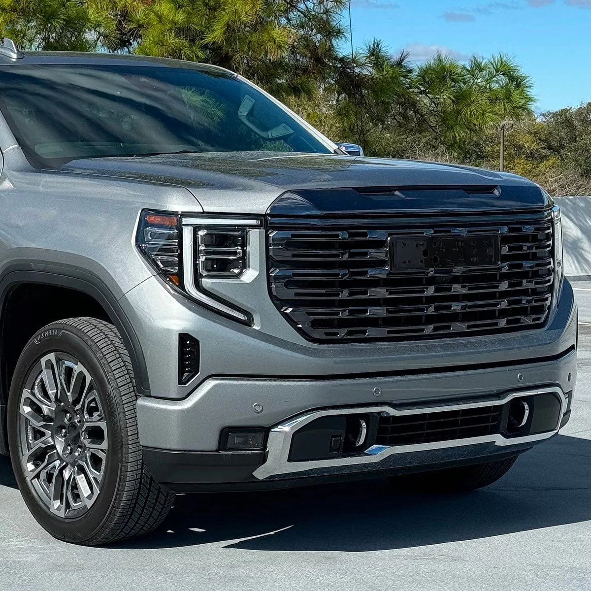 Spec-D Grill GMC Sierra 1500 (2022-2026) AT4 / SLE / Denali Style Mesh - Image 22