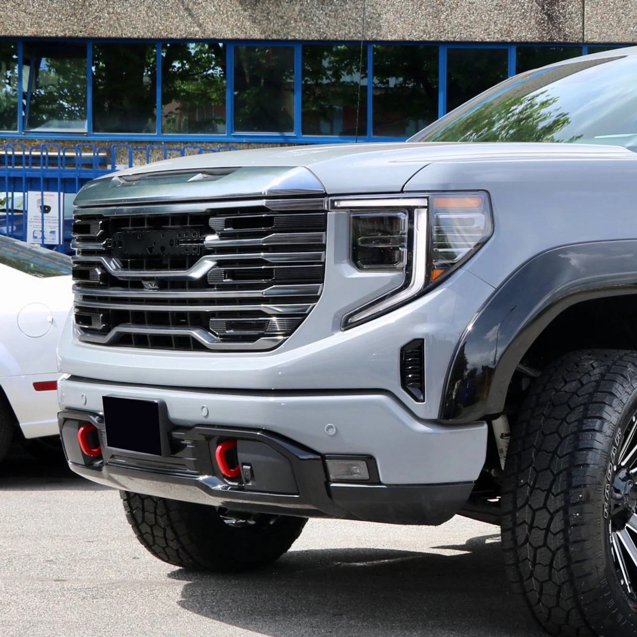 Spec-D Grill GMC Sierra 1500 (2022-2026) AT4 / SLE / Denali Style Mesh - Image 8