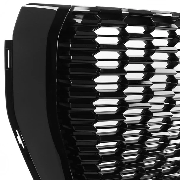 Spec-D Grill GMC Yukon / Yukon XL (2021-2023) Denali Style Mesh - Gloss Black or Chrome - Image 14