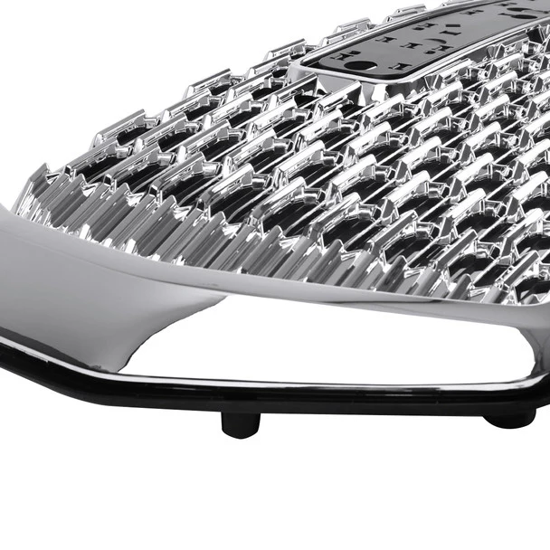 Spec-D Grill GMC Yukon / Yukon XL (2021-2023) Denali Style Mesh - Gloss Black or Chrome - Image 5