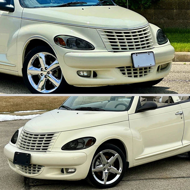 Spec-D Headlights Chrysler PT Cruiser (01-05) OEM Replacement w/ Black or Chrome Housing - Image 14