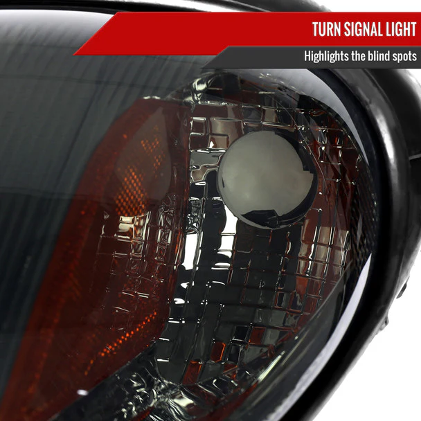 Spec-D Headlights Chrysler PT Cruiser (01-05) OEM Replacement w/ Black or Chrome Housing - Image 18