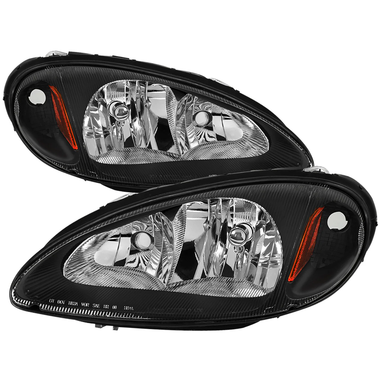 Spec-D Headlights Chrysler PT Cruiser (01-05) OEM Replacement w/ Black or Chrome Housing - Image 34