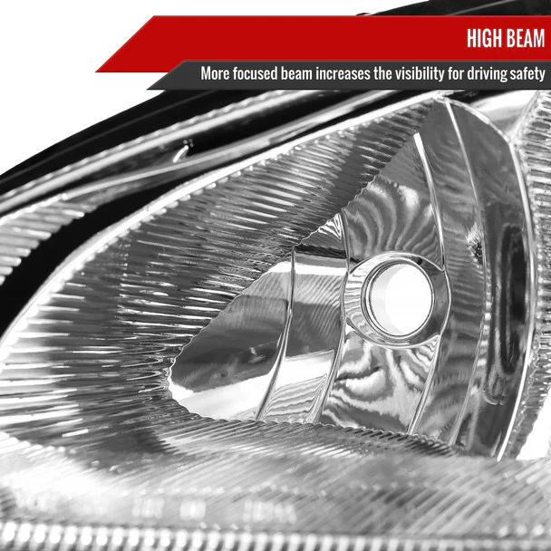 Spec-D Headlights Chrysler PT Cruiser (01-05) OEM Replacement w/ Black or Chrome Housing - Image 4