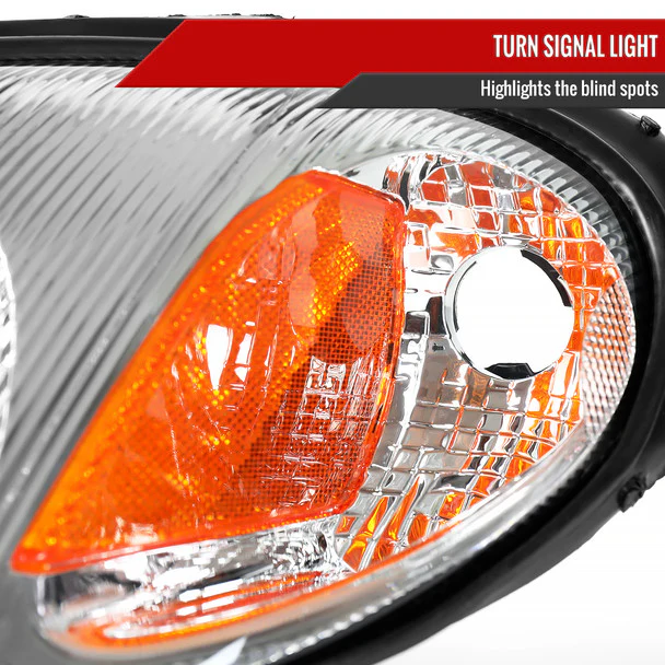 Spec-D Headlights Chrysler PT Cruiser (01-05) OEM Replacement w/ Black or Chrome Housing - Image 5
