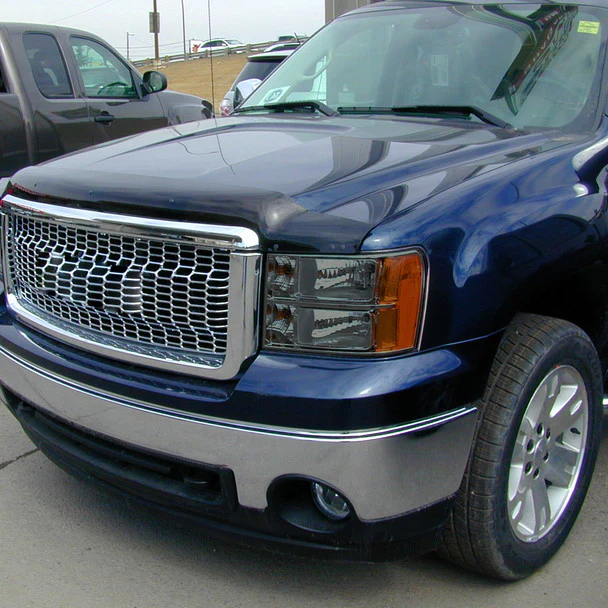 Spec-D Headlights GMC Sierra 1500 (07-13) 2500HD 3500HD (07-14) Factory Style Chrome Housing w/ Light Smoked Lens - Image 10