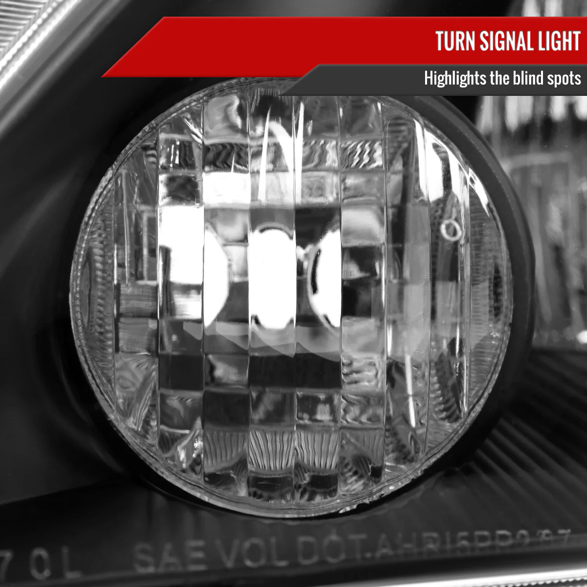 Spec-D Headlights Honda CRV (07-11) OEM Replacement w/ Amber Corners - Image 7