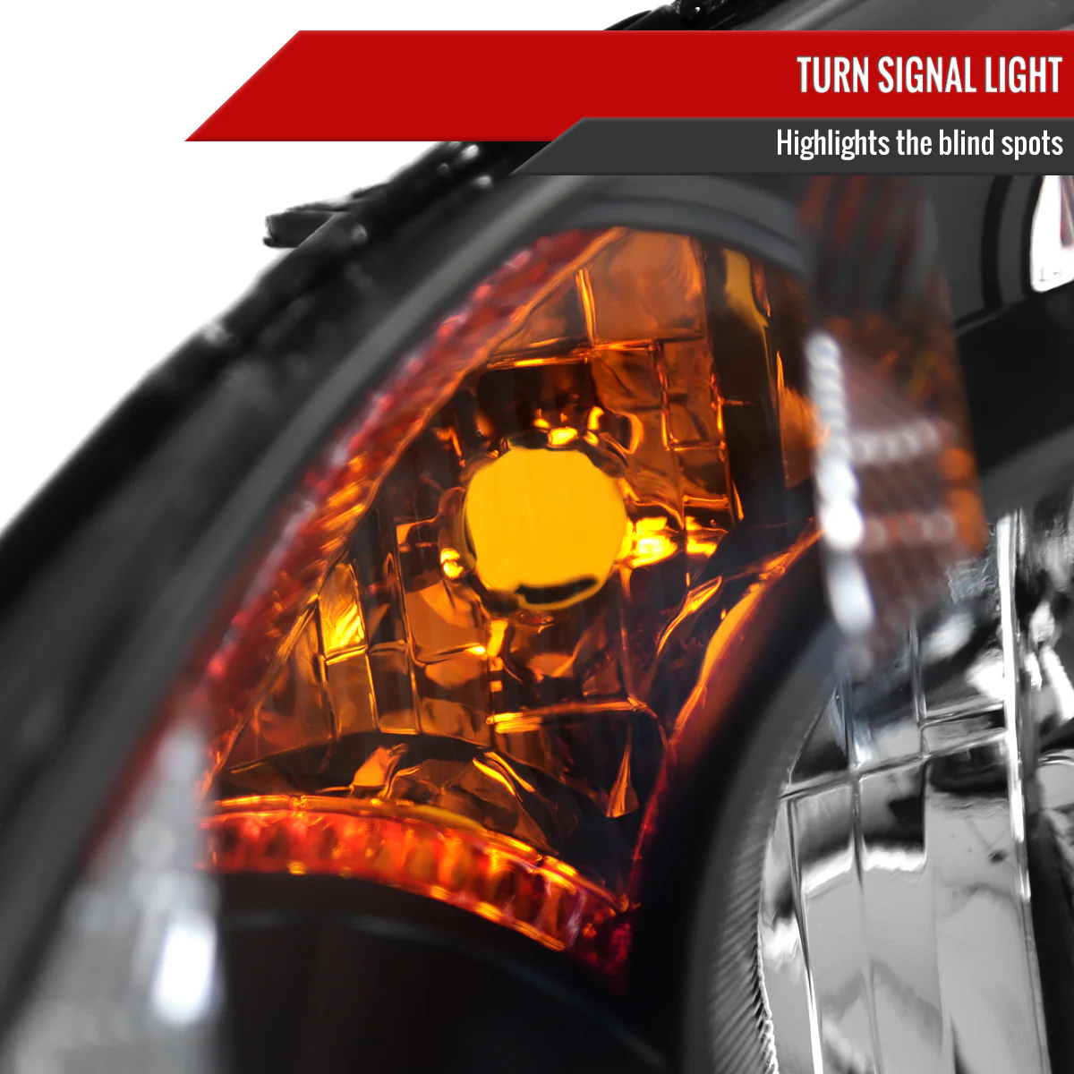 Spec-D Headlights Honda CRV (2005 2006) Japan Built CRV - OEM Replacement w/ Amber Corners - Image 10