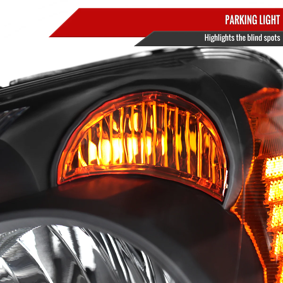 Spec-D Headlights Honda CRV (2005 2006) Japan Built CRV - OEM Replacement w/ Amber Corners - Image 11