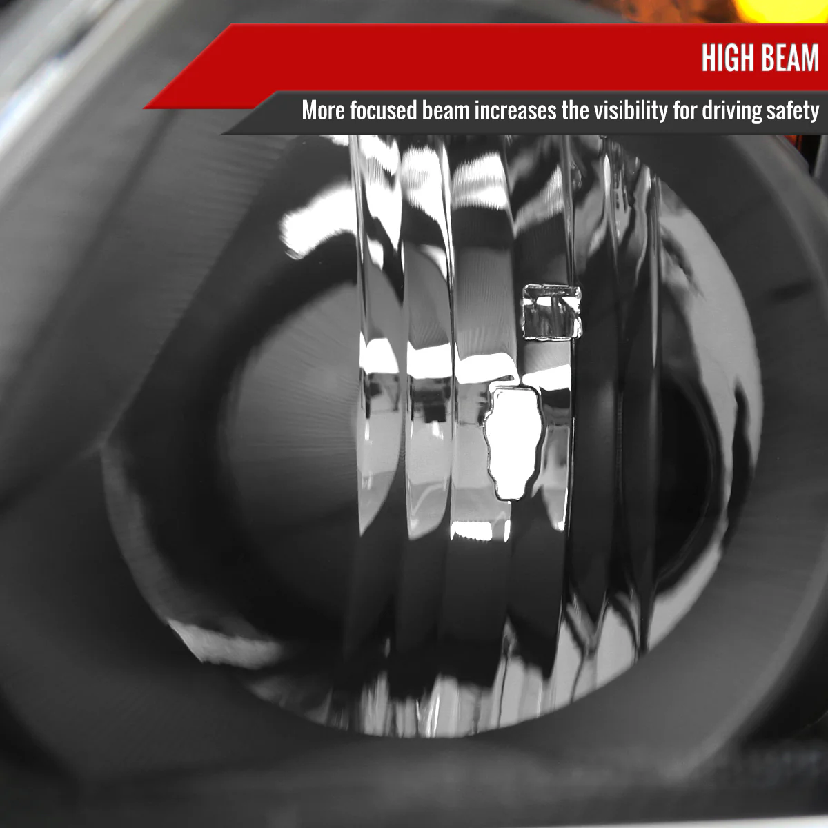 Spec-D Headlights Honda CRV (2005 2006) Japan Built CRV - OEM Replacement w/ Amber Corners - Image 9