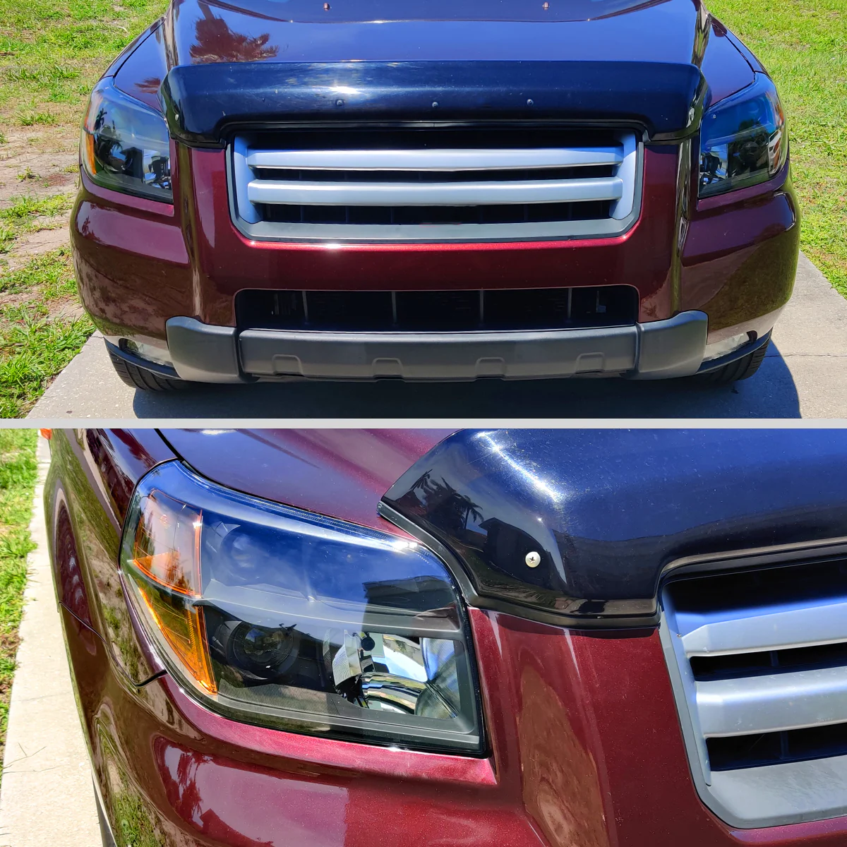 Spec-D Projector Headlights Honda Pilot (2006-2008) Chrome / Black Housing OEM Replacement - Image 5