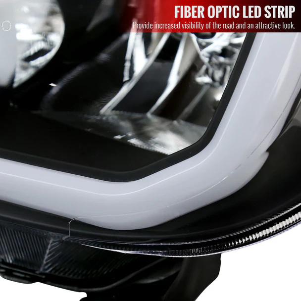 Spec-D Headlights Toyota Tundra (07-13) Sequoia (08-17) OE Style w/ LED Tube & LED Turn Signal - Chrome or Black - Image 23
