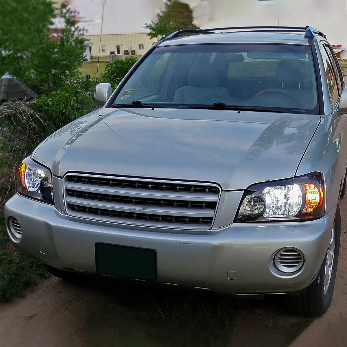 Spec-D Headlights Toyota Highlander (2004-2007) Black OEM Replacement Style - Image 2