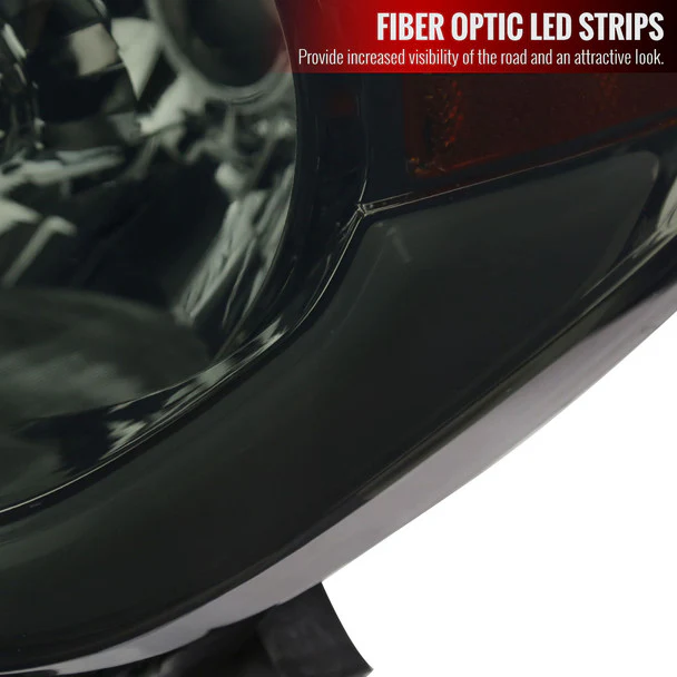 Spec-D Headlights Toyota Tundra (2014–2021) OE Style w/ LED Bar - Chrome or Black w/ Clear or Smoke Lens - Image 13
