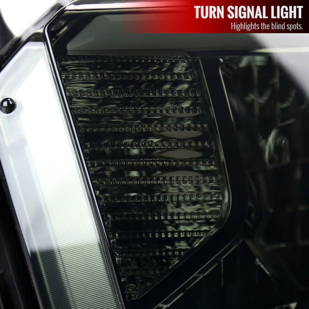 Spec-D Headlights Toyota Tundra (2014–2021) OE Style w/ LED Bar - Chrome or Black w/ Clear or Smoke Lens - Image 14