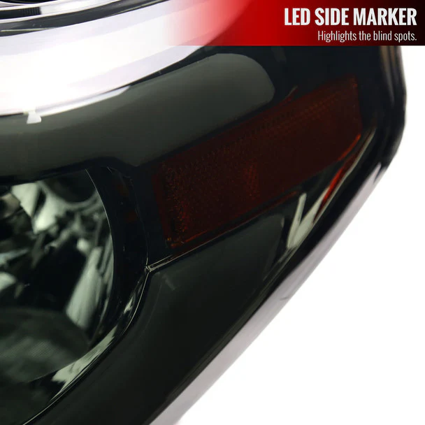 Spec-D Headlights Toyota Tundra (2014–2021) OE Style w/ LED Bar - Chrome or Black w/ Clear or Smoke Lens - Image 15