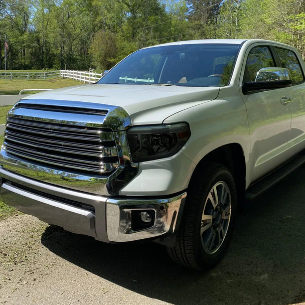 Spec-D Headlights Toyota Tundra (2014–2021) OE Style w/ LED Bar - Chrome or Black w/ Clear or Smoke Lens - Image 17