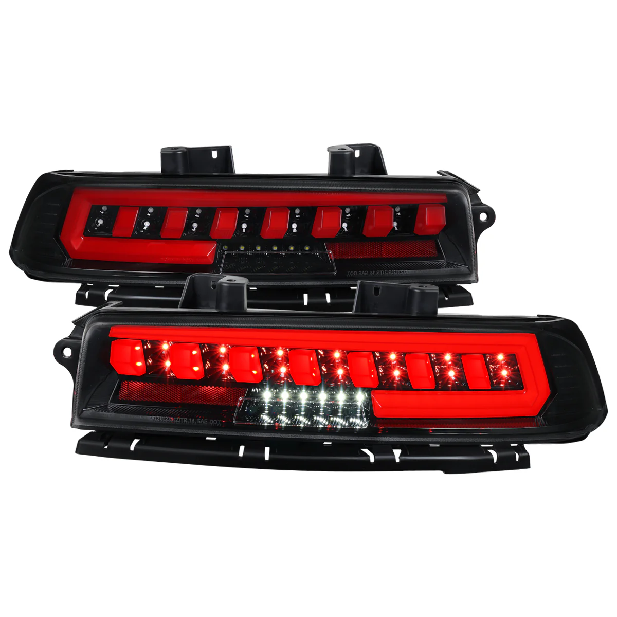 Spec-D Full LED Tail Lights Chevy Camaro (2014-2018) With Sequential Turn Signals - Image 15