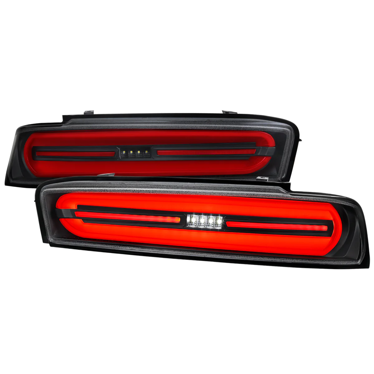 Spec-D Full LED Tail Lights Chevy Camaro (2014-2018) With Sequential Turn Signals - Image 3