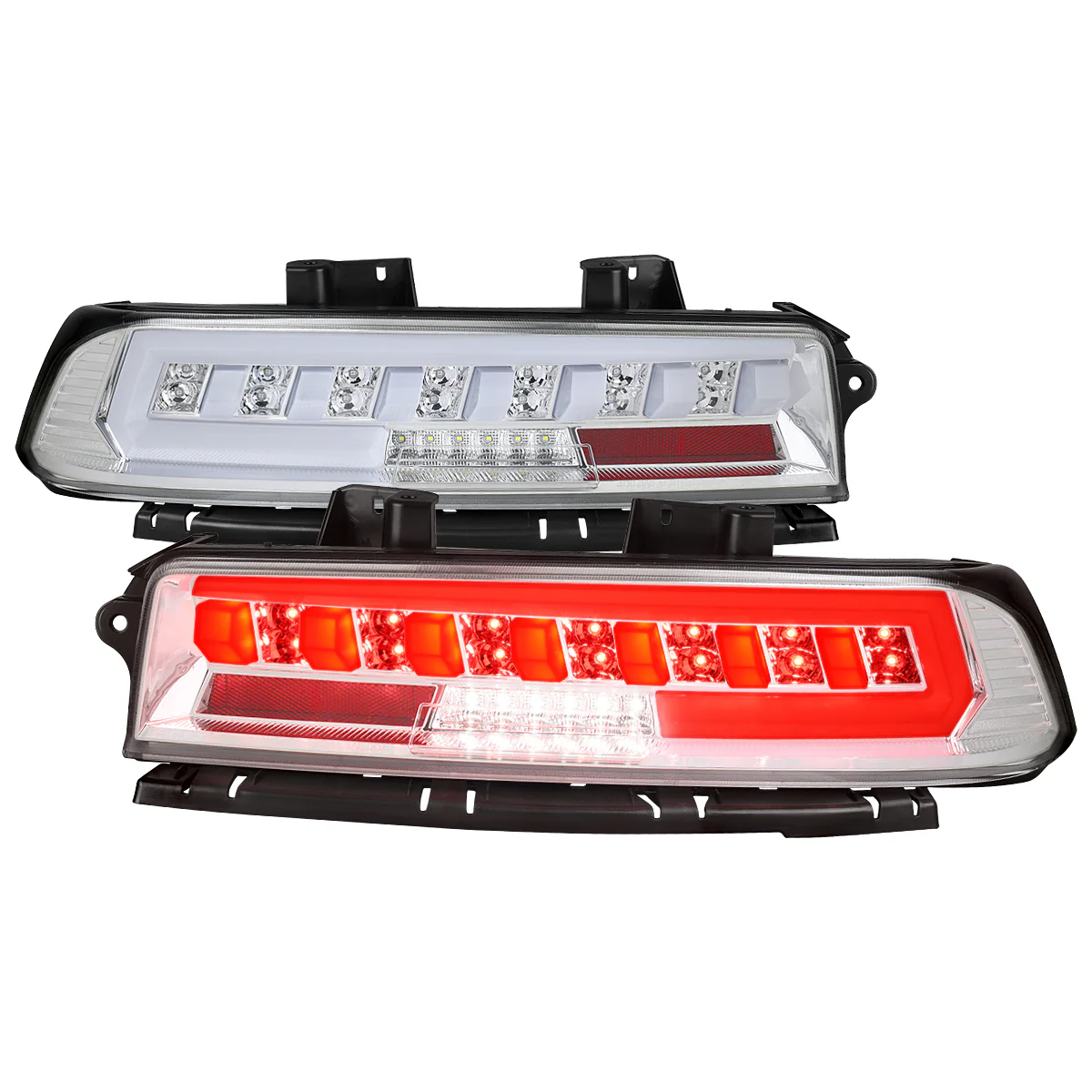 Spec-D Full LED Tail Lights Chevy Camaro (2014-2018) With Sequential Turn Signals - Image 9