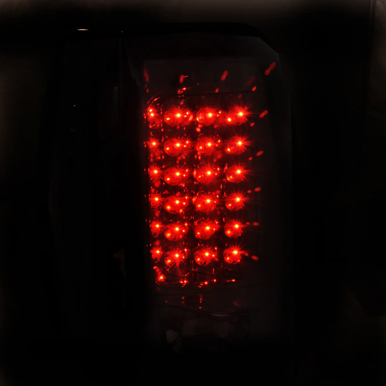 Spec-D LED Tail Lights Chevy Silverado (03-07) LED C-Bar Chrome / Red Housing or Euro Altezza Style - Image 2