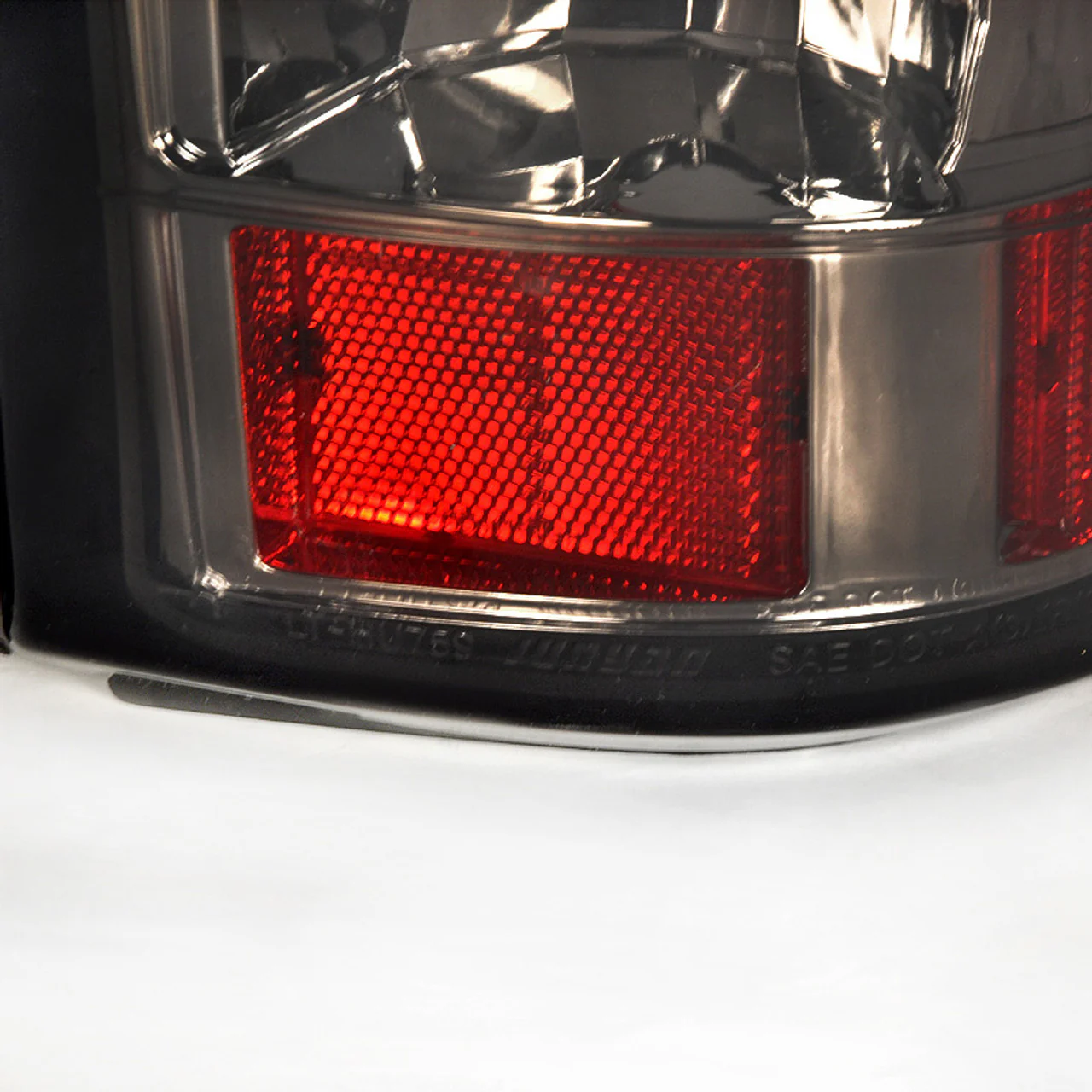 Spec-D LED Tail Lights Chevy Silverado (03-07) LED C-Bar Chrome / Red Housing or Euro Altezza Style - Image 5