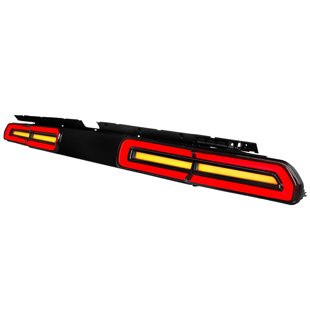 Spec-D LED Tail Lights for Dodge Challenger (2008-2014) Flowing Sequential Turn Signals - Clear or Red Lens - Image 2