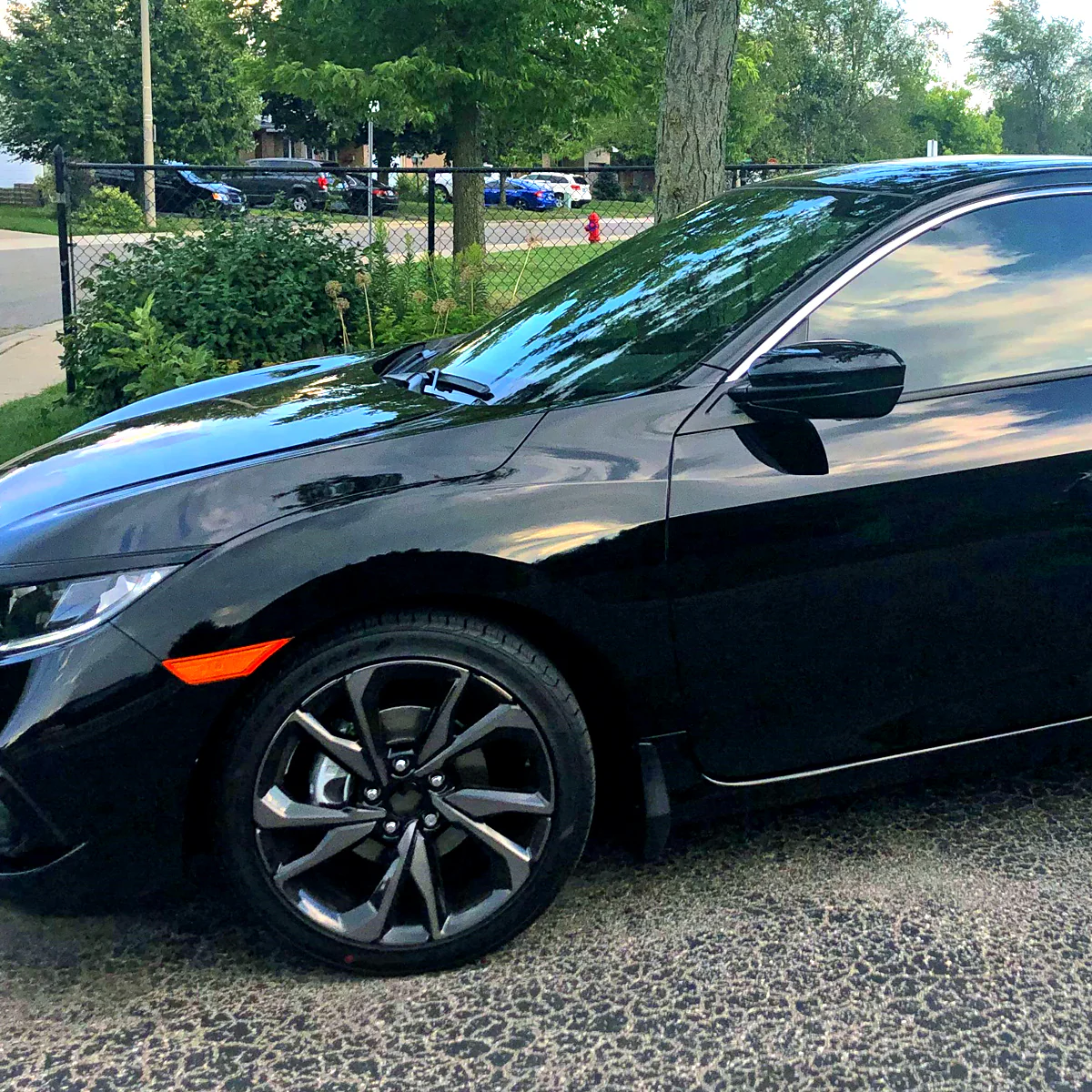 Spec-D Mirrors Honda Civic (2016-2020) Driver Left / Passenger Right Black OEM Replacements - Image 4
