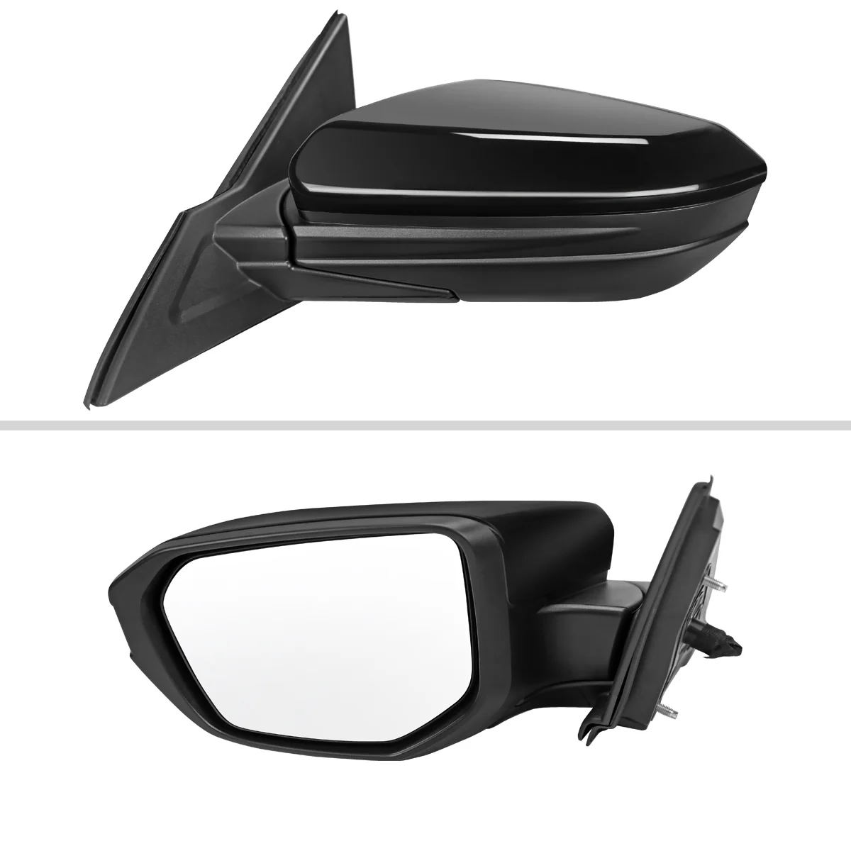 Spec-D Mirrors Honda Civic (2016-2020) Driver Left / Passenger Right Black OEM Replacements - Image 7