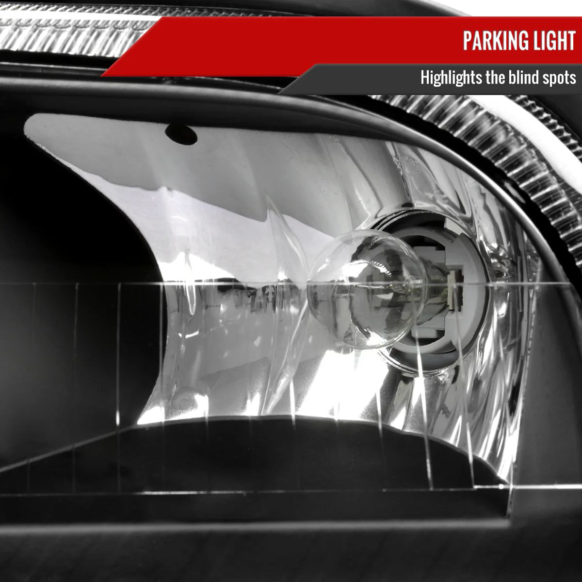 Spec-D OEM Replacement Headlights Mercury Grand Marquis (06-11) Black or Chrome w/ Amber - Image 11