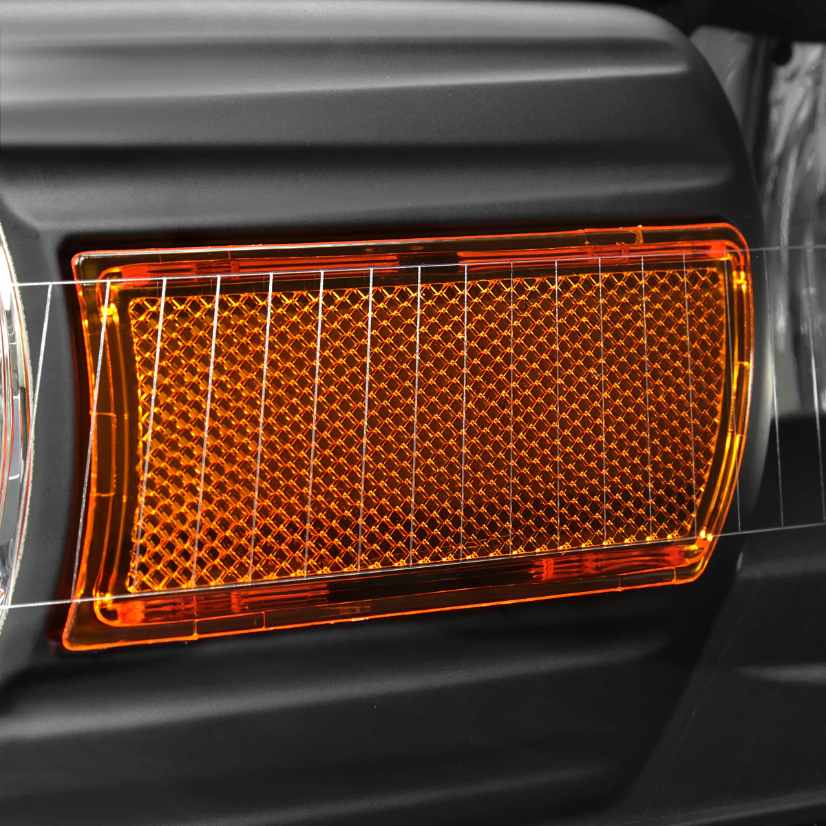 Spec-D OEM Replacement Headlights Mercury Grand Marquis (06-11) Black or Chrome w/ Amber - Image 12