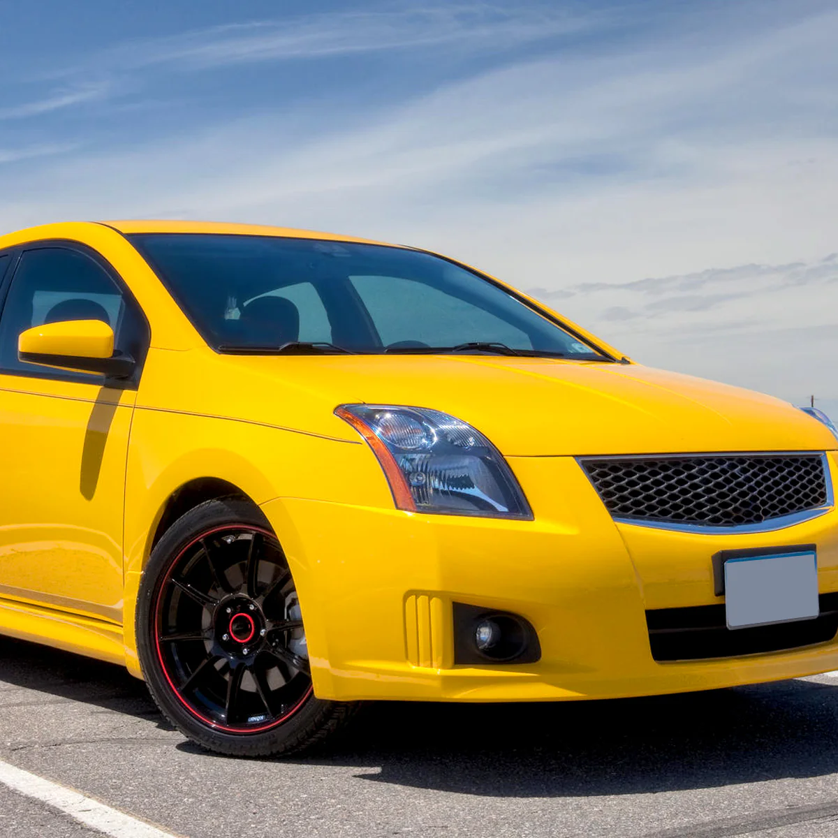Spec-D OEM Replacement Headlights Nissan Sentra 2.0 (07-09) Black w/ Clear or Smoked Lens - Image 2