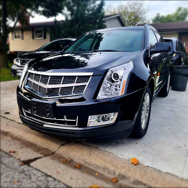 Spec-D Projector Headlights Cadillac SRX (10-16) w/ Switchback Sequential Turn Signal FULL LED Bar - Image 10