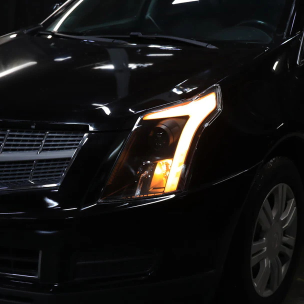Spec-D Projector Headlights Cadillac SRX (10-16) w/ Switchback Sequential Turn Signal FULL LED Bar - Image 22