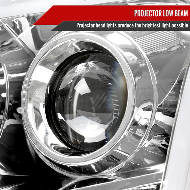 Spec-D Projector Headlights Cadillac SRX (10-16) w/ Switchback Sequential Turn Signal FULL LED Bar - Image 4