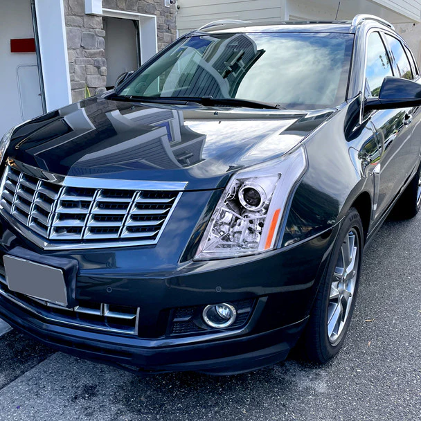 Spec-D Projector Headlights Cadillac SRX (10-16) w/ Switchback Sequential Turn Signal FULL LED Bar - Image 9